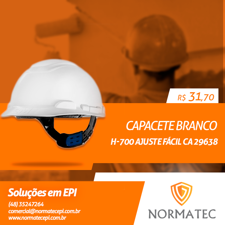 Capacete branco