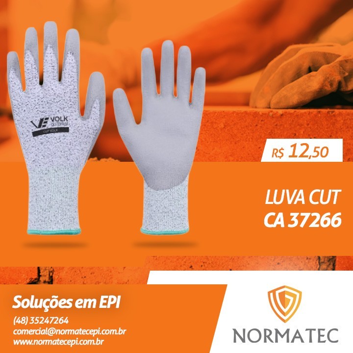 Promoção LUVA CUT SMART-PED: VOLK
